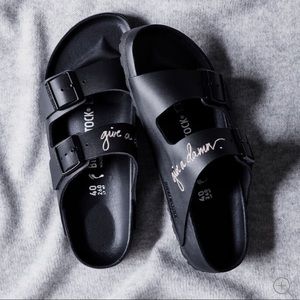 Birkenstock x Lingua Franca Arizona Sandals